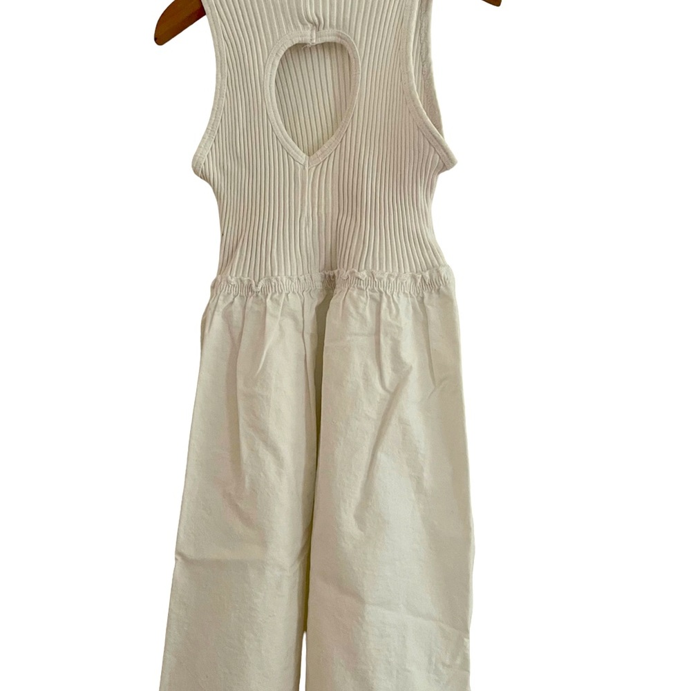 Zara white dress for 7yo girls